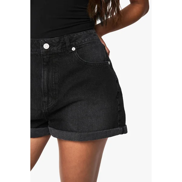 Denim Mom Short