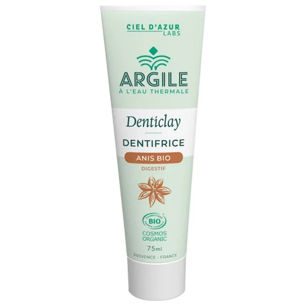 Dentifrice argile anis digestif 75ml