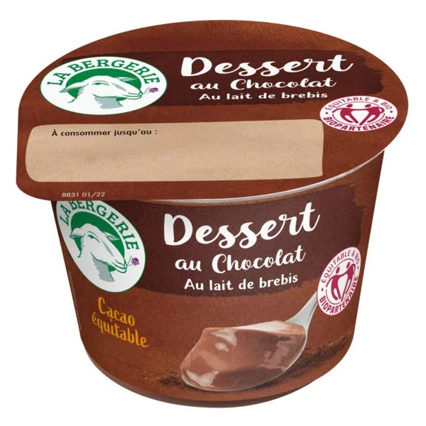 Dessert brebis chocolat 125g