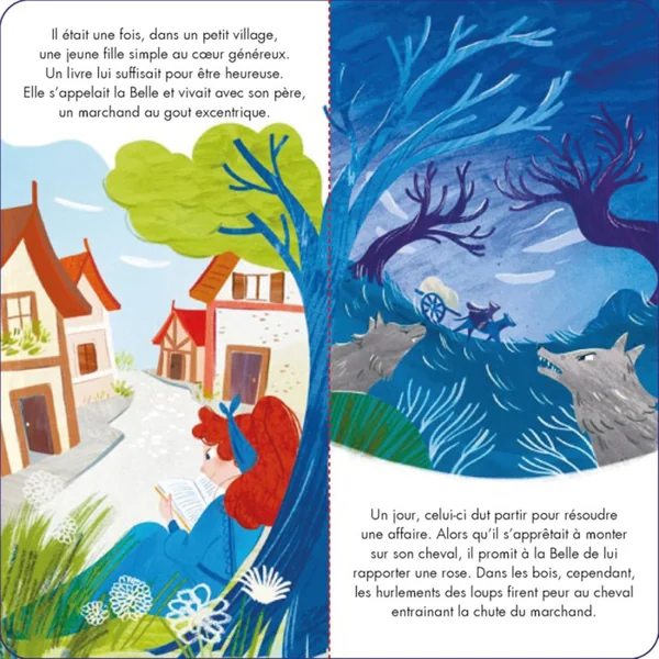 Disney puzzle and book, 30 pieces, Beauty and the Beast