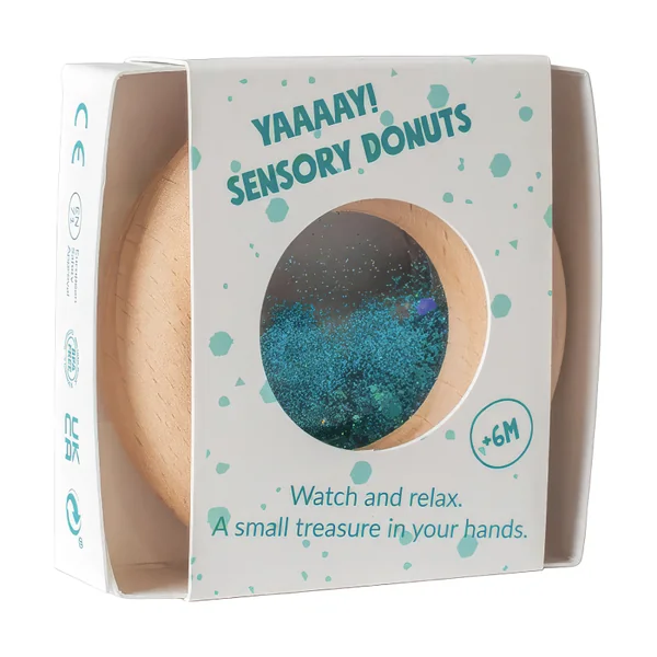 Donut sensory rattle, calm