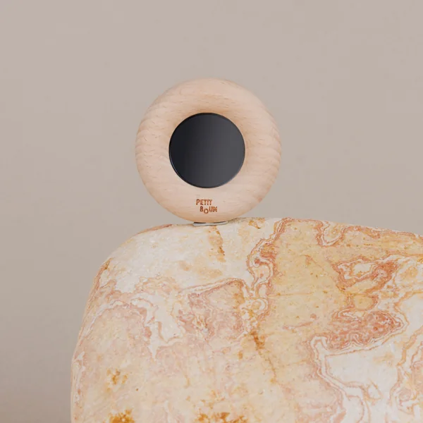 Donut sensory rattle with mirror