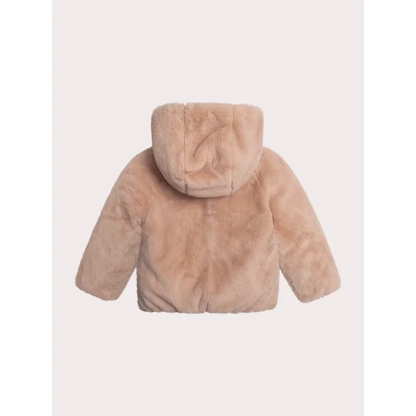 Doudoune réversible marron clair - Soins Bébé Naturels & Produits Maman Après Naissance