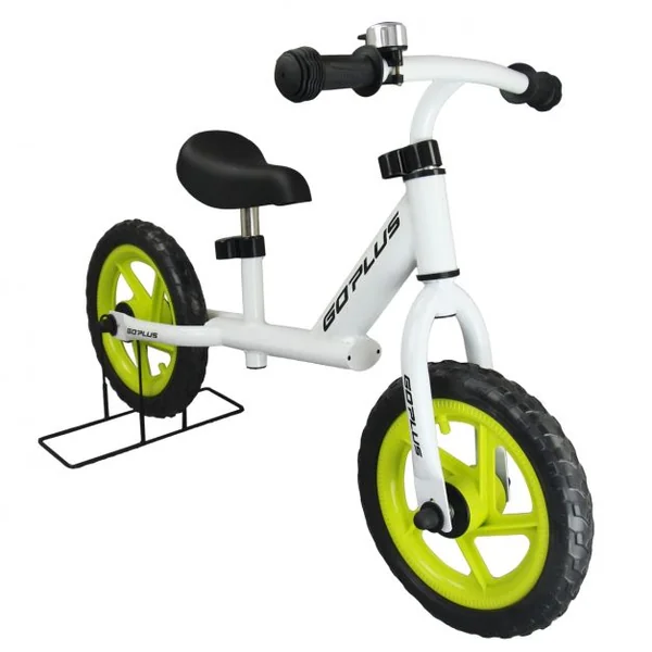 Draisienne enfant Vélo d'équilibre enfant Vélo de marche Vélo sans pédale, Pour enfant de 2 à 6 ans, 87x44x58.5cm, Blanc