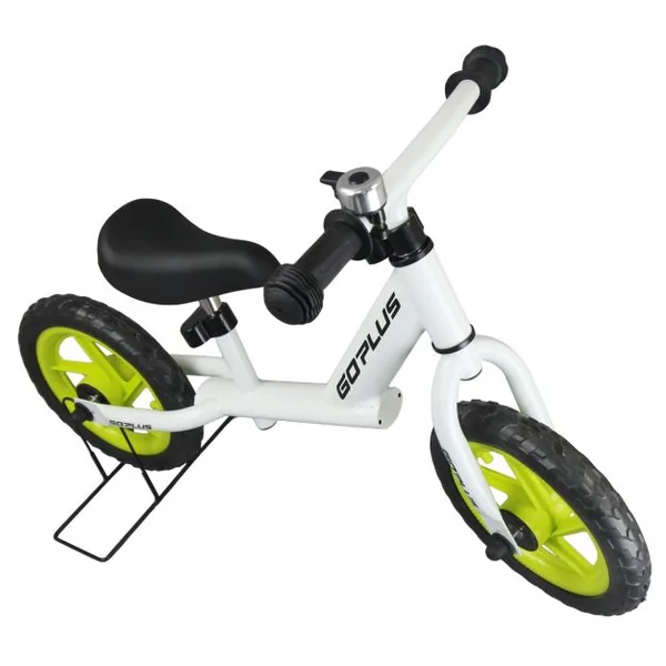 Draisienne enfant Vélo d'équilibre enfant Vélo de marche Vélo sans pédale, Pour enfant de 2 à 6 ans, 87x44x58.5cm, Blanc