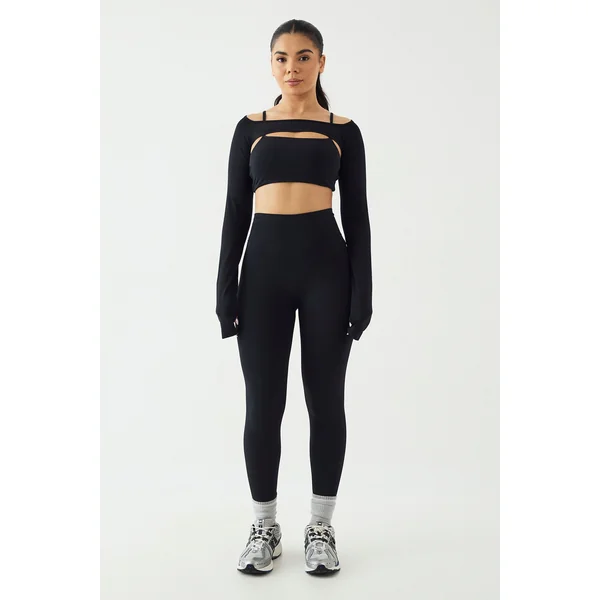 DSGN Studio Sport Ultra Contour Top Sans Couture 2en1