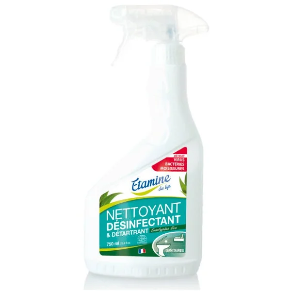 Désinfectant détartrant sanitaires 750ml