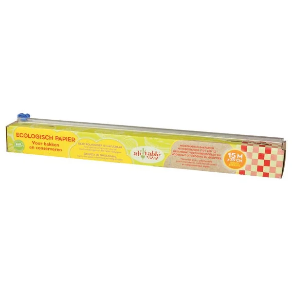 Dévidoir papier cuisson garni