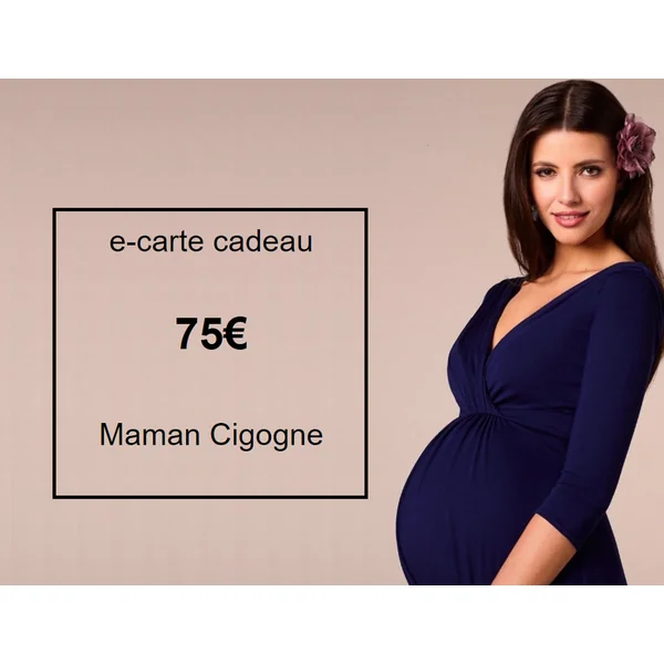 E-carte cadeau 75 euros