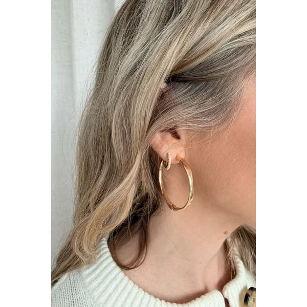 EMBER - Boucles d'oreilles anneaux recyclées