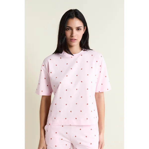 Ensemble de pyjama 2 pièces motifs fraises