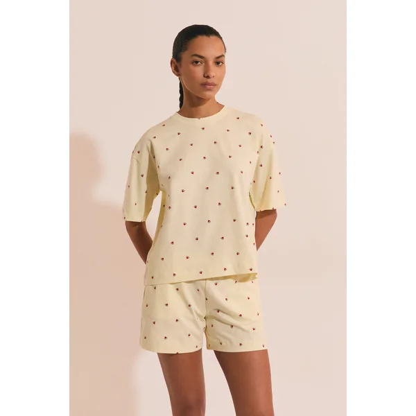 Ensemble de pyjama 2 pièces motifs pastèque