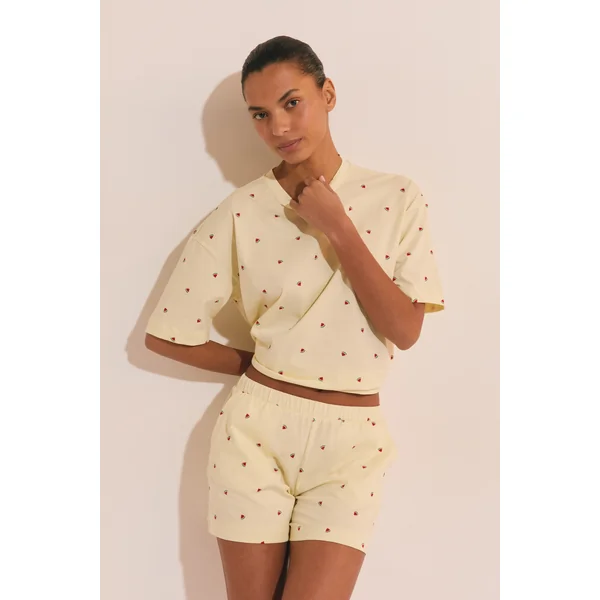 Ensemble de pyjama 2 pièces motifs pastèque