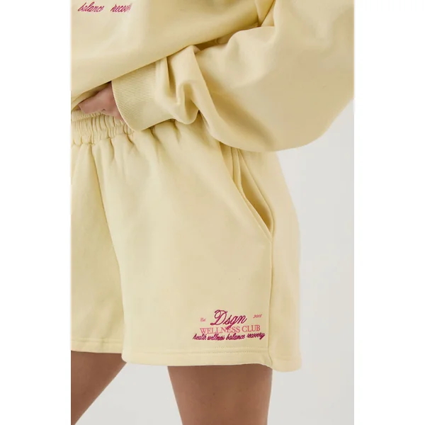 Ensemble De Survêtement Sweat Oversize Et Short Wellness Club Dsgn Studio