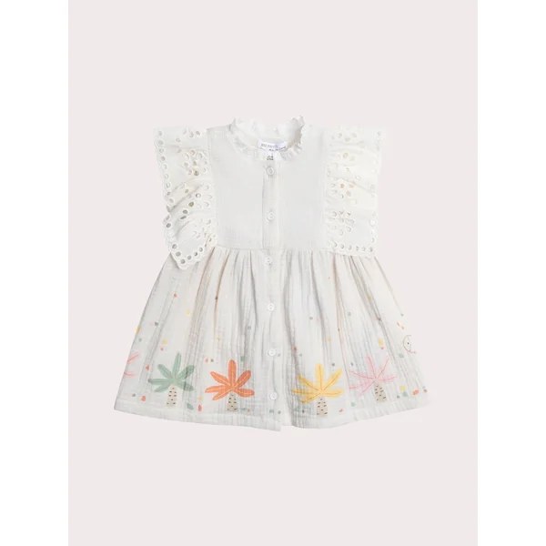 Ensemble naissance robe et bloomer - Soins Bébé Naturels & Produits Maman Après Naissance
