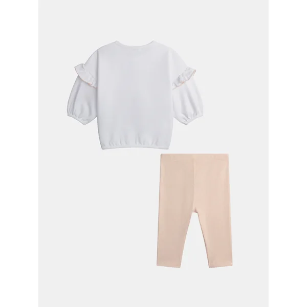 Ensemble naissance robe sweat et legging - Soins Bébé Naturels & Produits Maman Après Naissance