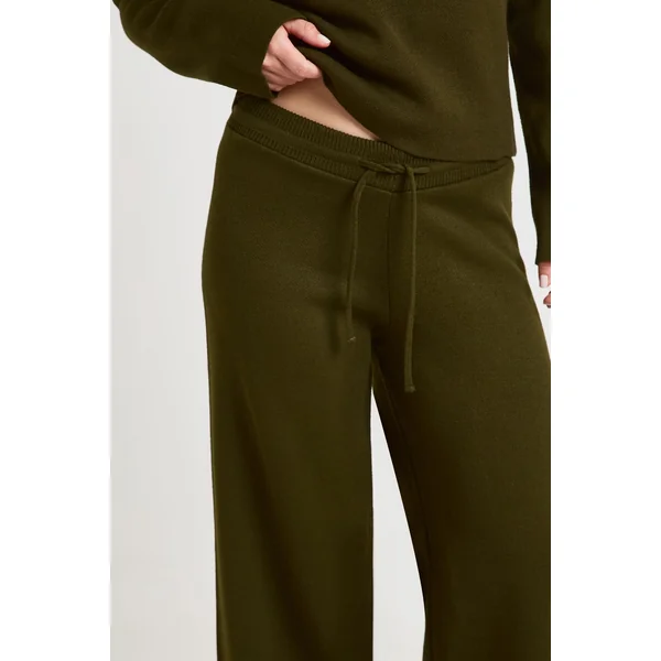 Ensemble Petite Haut Col Boutonné Et Pantalon Droit Coordonné