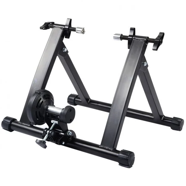 Entraîneur Turbo pour Vélo Entraîneur Turbo Noir Acier Accessoires d’Installation pour vélo 26-28 po charge maxi 150 kg
