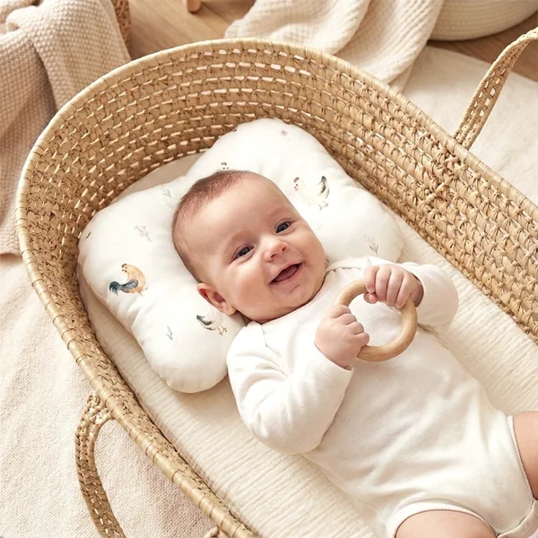 Ergonomic cotton-gauze head support cushion Gallina