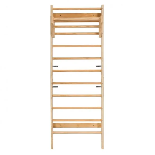 Espalier - Echelle de Gymnastique en Bois 80 x 50 x 220 CM Espalier Suédois Multifonctionnel pour Adulte et Enfant