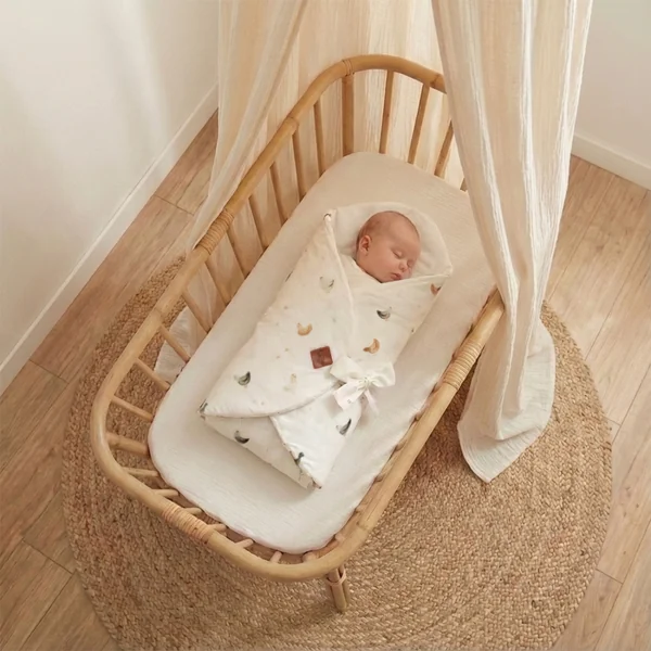 Evolving cotton swaddle sleeping bag, Gallina