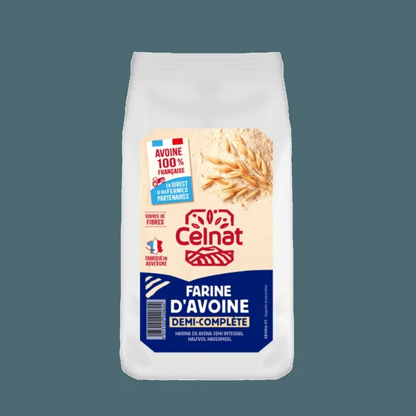 Farine Avoine Semi Complète