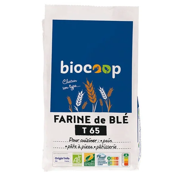 Farine de blé T65 1kg