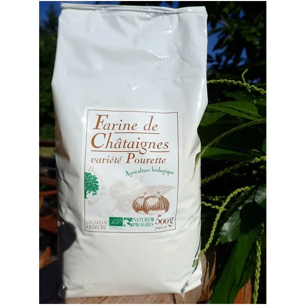 Farine de châtaignes - 500g