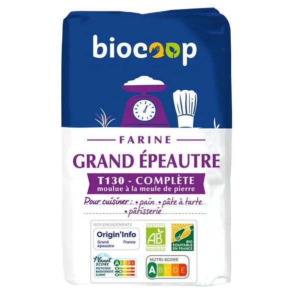 Farine de grand épeautre T130 1kg