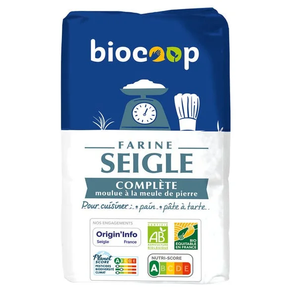 Farine de seigle T130 1kg
