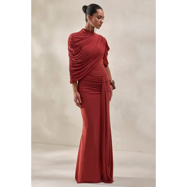 Fenicia | Body string rouille à col montant avec détail cape