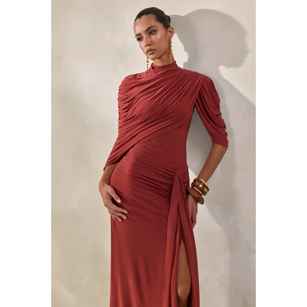 Fenicia | Body string rouille à col montant avec détail cape