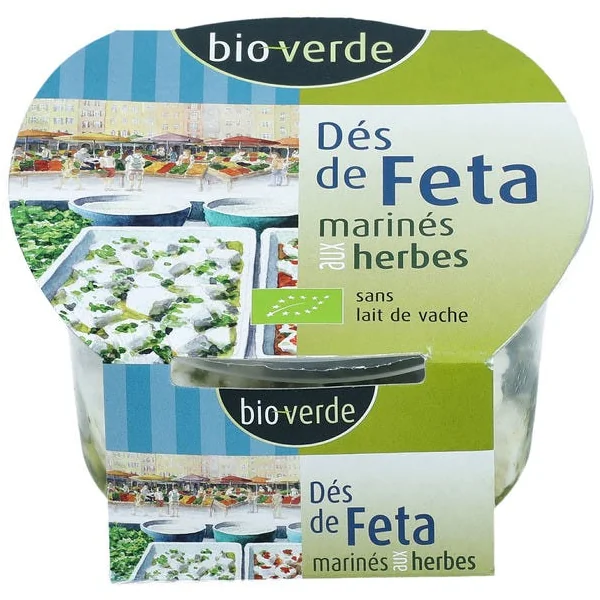 Feta aux herbes dés 125g