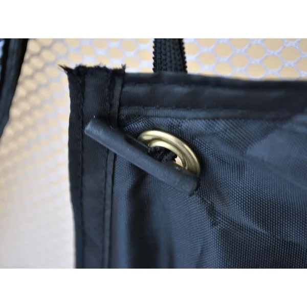 Filet de Golf Portable avec Sac de Transport Filet d'Entraînement au golf avec cible 300 x 182 x 185 cm noir/blanc