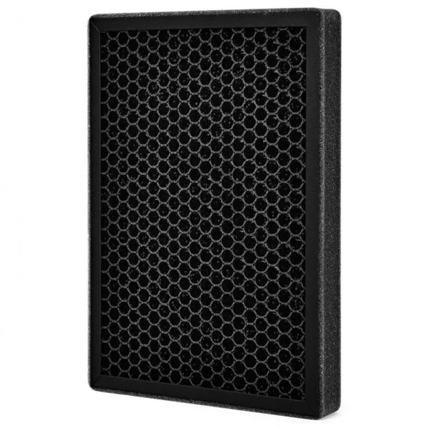 Filtre de Remplacement à 4 Couches Hepa Stérilisation Charbon Actif Ion Négatif pour Purificateur D'air 23x35x33cm