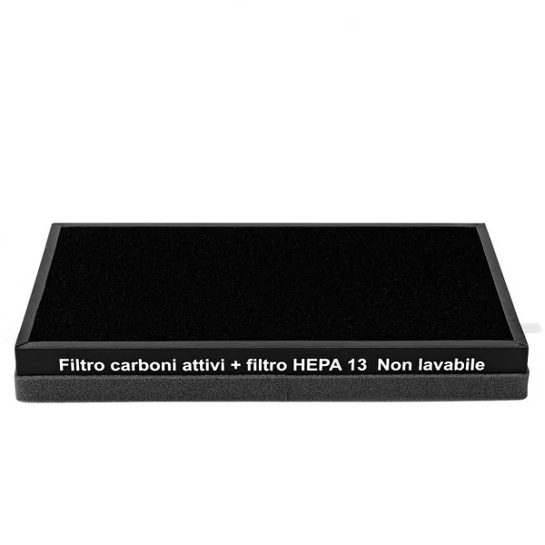 Filtre pour Purificateur d’Air 50w pour Pièces de 30-40m² Filtre de Rechange en Hepa et Charbon Actif 12 Mois 35x4x21cm