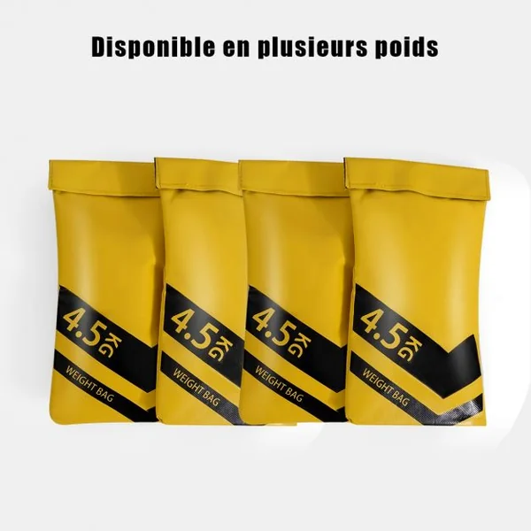Fitness Sacs de Sable Haltérophilie pour l'Entraînement Renforcé pour Musculation Exercise 18 KG