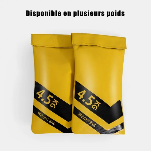Fitness Sacs de Sable Lourds Haltérophilie pour l'Entraînement Renforcé pour Musculation Exercise 9 KG