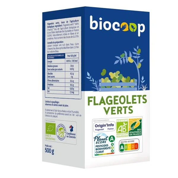 Flageolets verts 500g