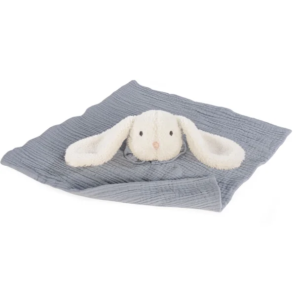 Flat cotton-gauze rabbit comforter
