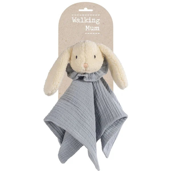 Flat cotton-gauze rabbit comforter
