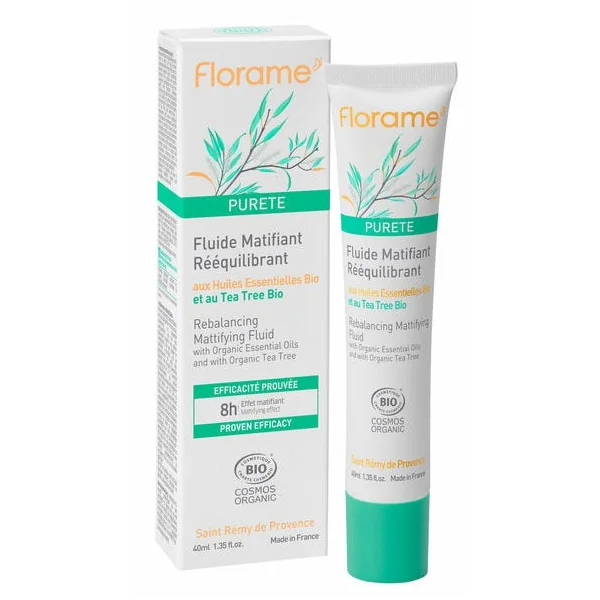 Fluide matifiant rééquilibrant 40ml