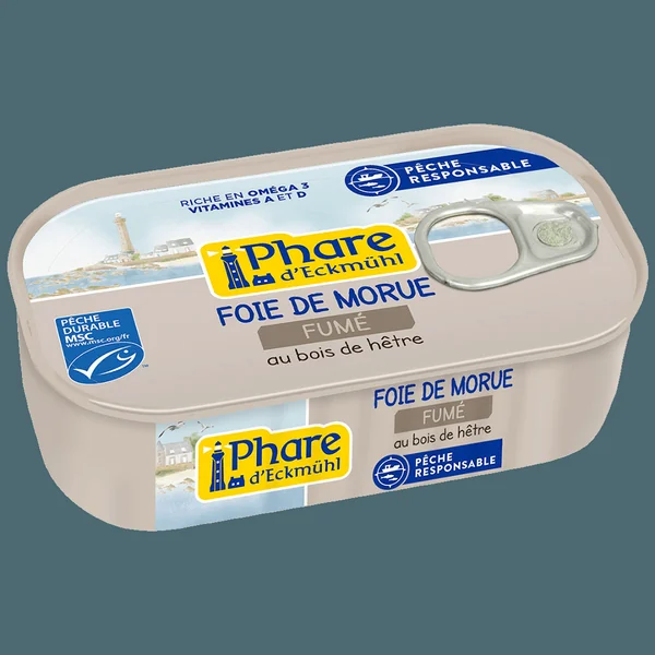 Foie Morue Fumé Bois Hêtre
