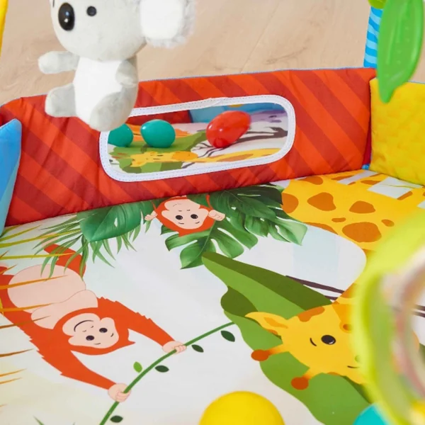 Foldable baby play mat with ball pool Jungle Palenquo