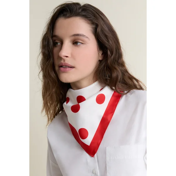 Foulard à pois