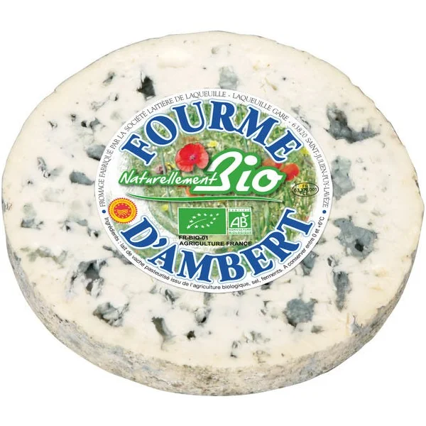 Fourme d'Ambert AOP lait pasteurisé