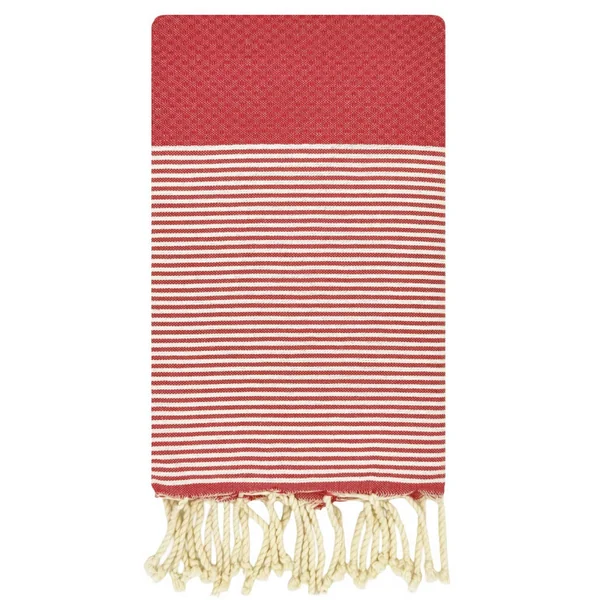 Fouta beach towel 100 x 200 cm recycled cotton Seychelles