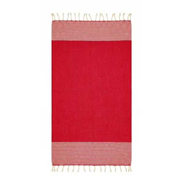 Fouta beach towel 100 x 200 cm recycled cotton Seychelles