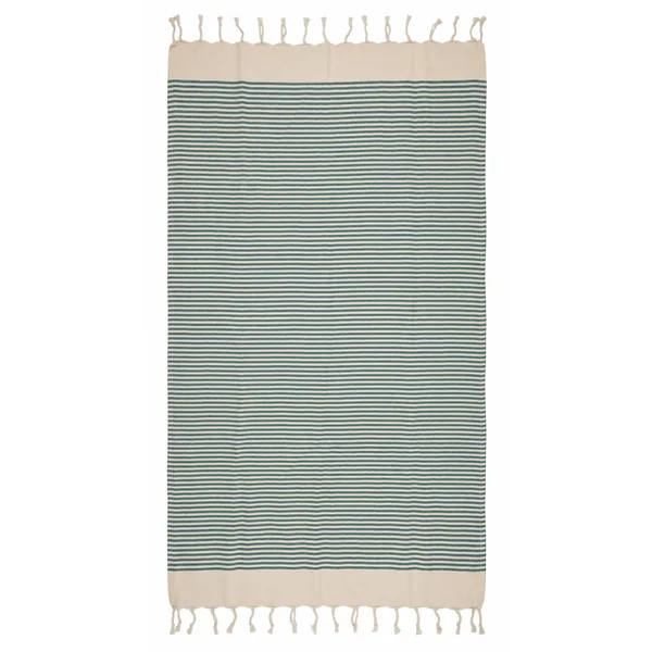 Fouta beach towel 100 x 200 cm recycled cotton Zanzibar