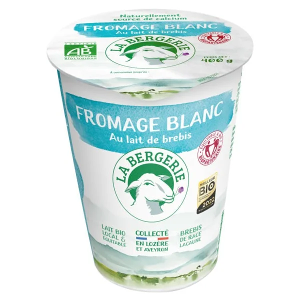 Fromage blanc au lait de brebis 400g
